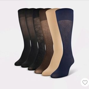 Women's Peds 6pk Light Opaque
Trouser Socks - Diag